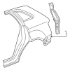 Quarter Panel - Audi (8U0-809-837-A)