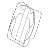 Seat Back Cover - Land-Rover (LR147745)