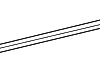 2009-2017 Volkswagen CC - Belt Weather-Strip - Volkswagen (3C8-837-471-B-5AP)