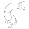 Lower Hose - Land-Rover (LR097943)