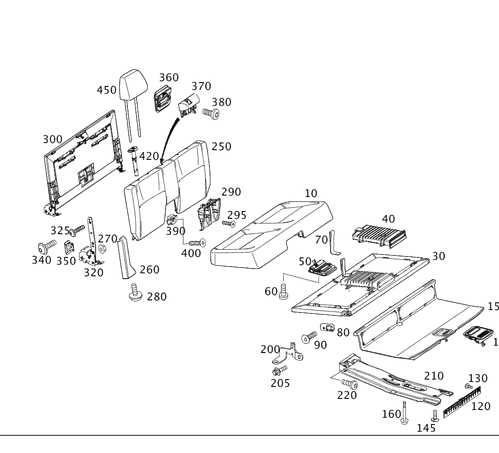 Door Lock Actuator Motor Bolt - Mercedes-Benz (001-984-92-29)