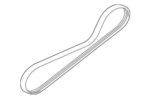 Serpentine Belt - Land-Rover (LR185211)