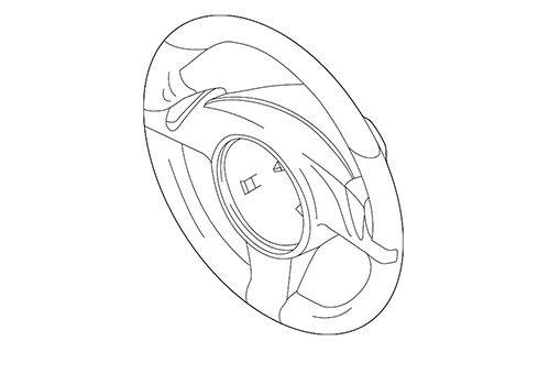 Steering Wheel - Mercedes-Benz (172-460-42-03-8R01)