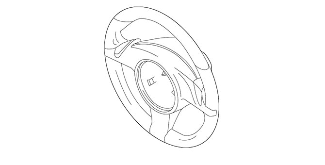 Steering Wheel - Mercedes-Benz (207-460-08-03-8P18) Steering Wheel - Mercedes-Benz (207-460-08-03-8P18)