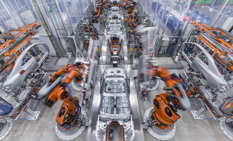 Audi's factories in Asia